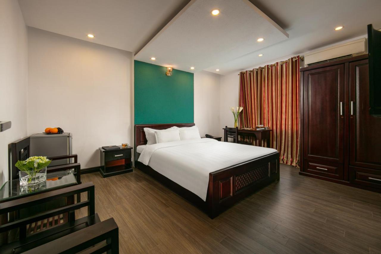 Duc Trong Hotel Hanoi Bagian luar foto