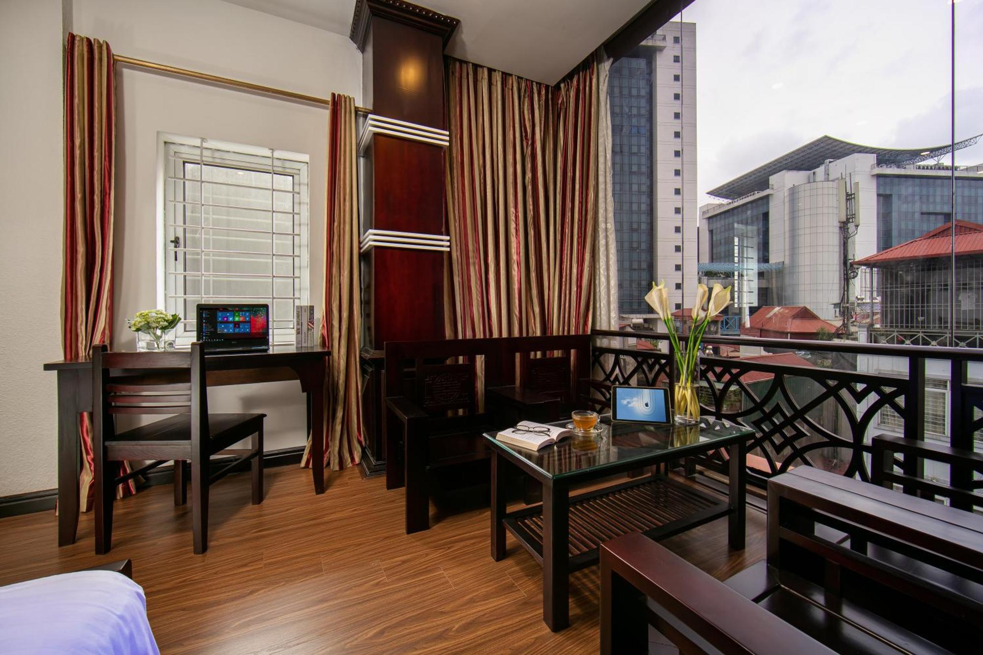 Duc Trong Hotel Hanoi Bagian luar foto