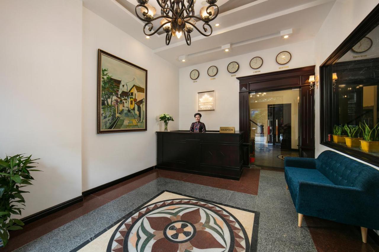 Duc Trong Hotel Hanoi Bagian luar foto